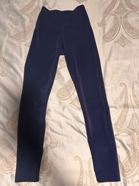 Beach Riot Navy Skinny Ribbed Jumpsuit Pants